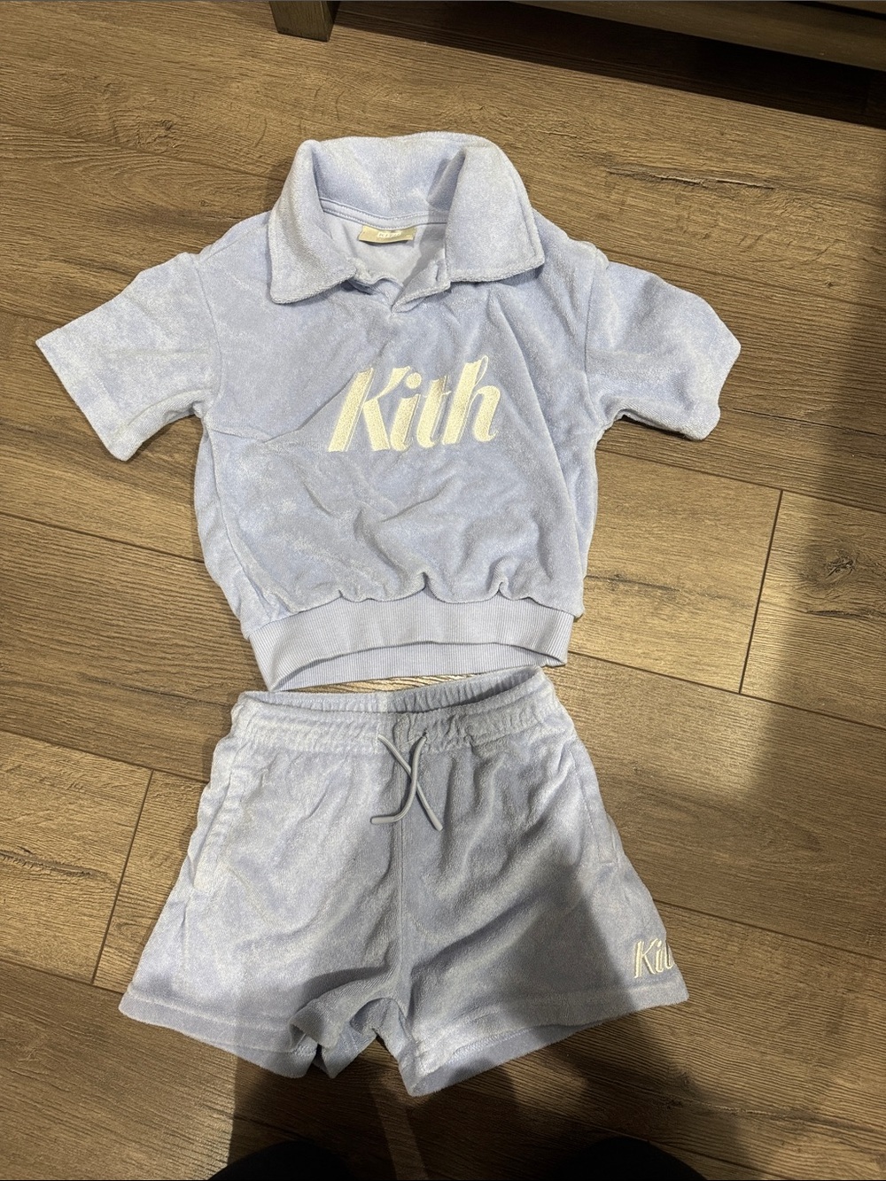 Kith boys terry cloth set